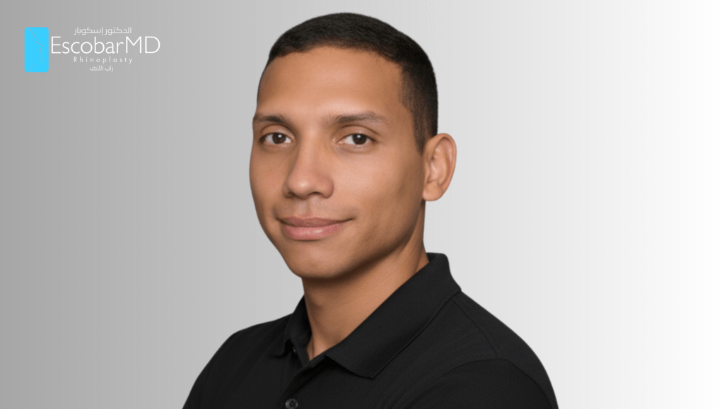 Real Patient Rhinoplasty Testimonials & Reviews — Dr. Escobar, Dubai 17 Male Ethnic Afro Rhinoplasty Dr Escobar Dubai