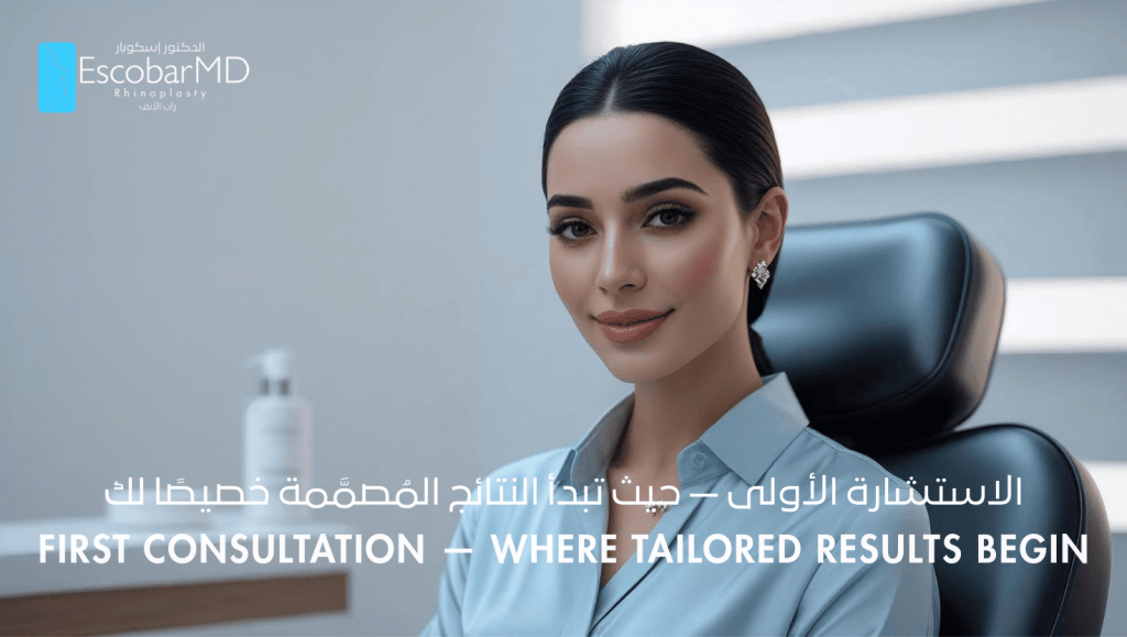 First Rhinoplasty Consultation in Dubai 1 first consultation rhinoplasty Abu Dhabi Dubai
