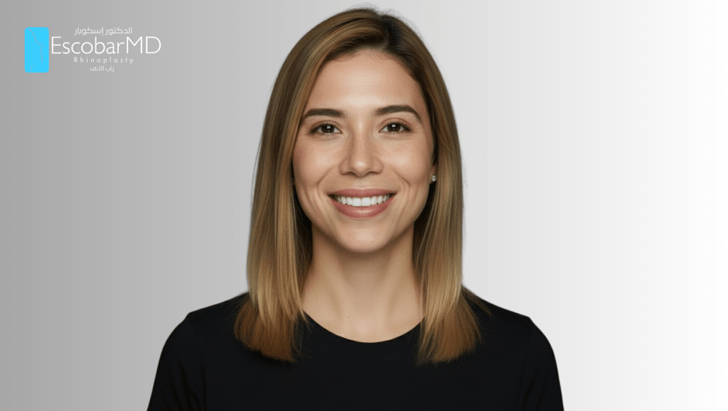 Real Patient Rhinoplasty Testimonials & Reviews — Dr. Escobar, Dubai 12 Ethnic female Rhinoplasty